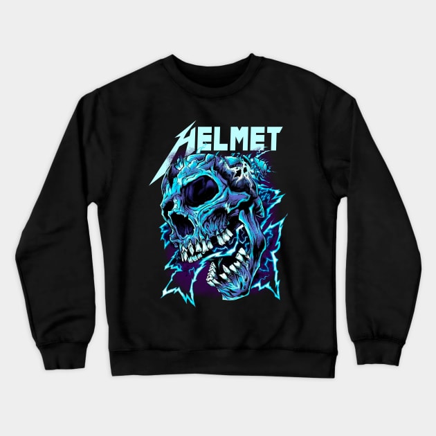 HELMET MERCH VTG Crewneck Sweatshirt by rdsgnnn